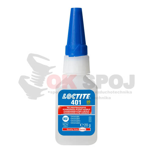 Sekundové lepidlo LOCTITE 401 20g