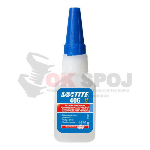 Sekundové lepidlo LOCTITE 406 20g