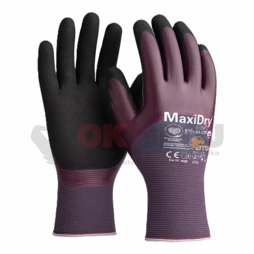 Prac. ruk.MaxiDry® Elite 64-225 veľ.9