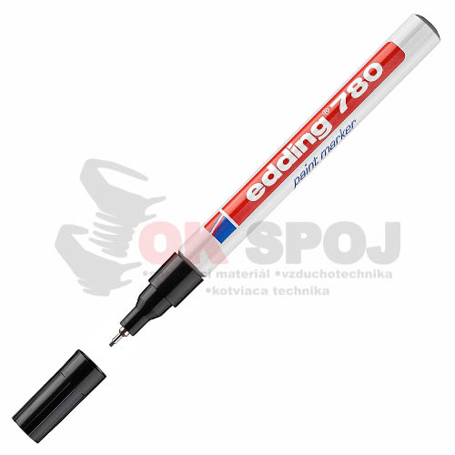 Lakový popisovač edding® 780, čierny