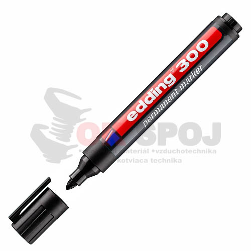 Permanentný popisovač edding® 300, čierny